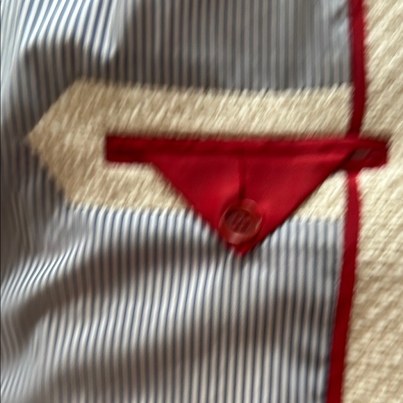 J.Crew Fringy Cream Tweed Jacket with Gold Button Accents - Picture 7 of 8